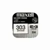 Бутонна батерия сребърна MAXELL SR44 SW/357/ 1.55V