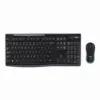 КОМПЛЕКТ МИШКА + КЛАВИАТУРА LOGITECH MK270 US - Wireless / Безжична - БЕЗ БДС КИРИЛИЗАЦИЯ (WITHOUT BDS CYRILLIC) - Blac