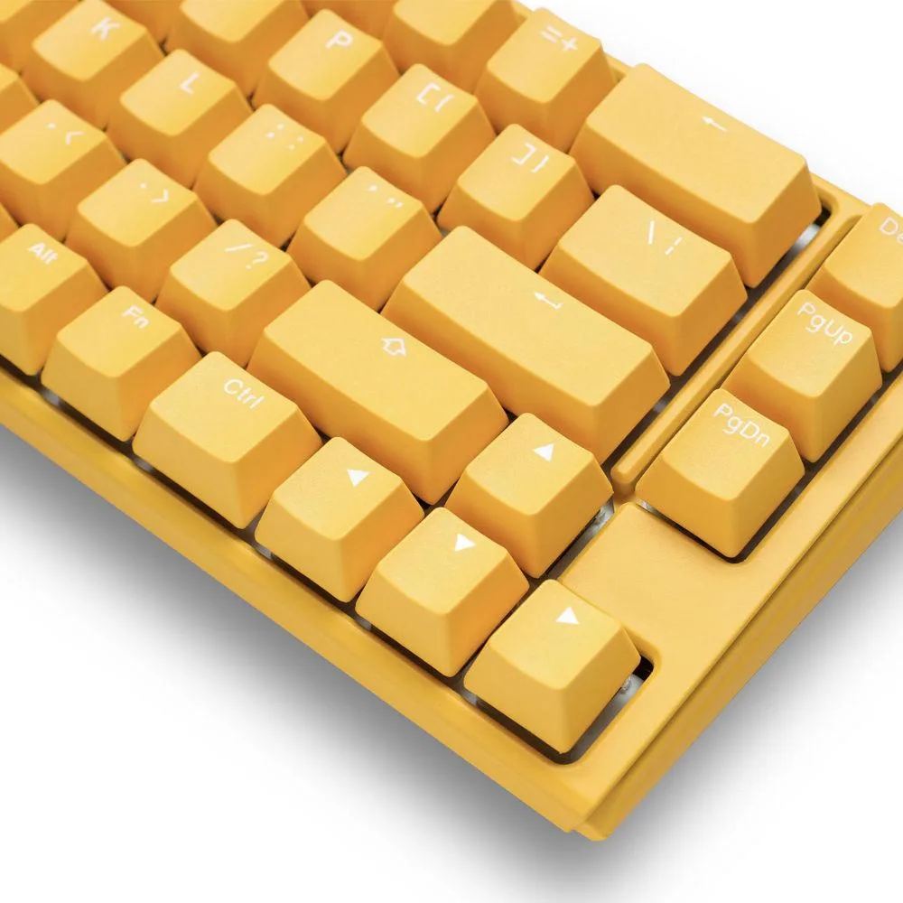 Геймърскa механична клавиатура Ducky One 3 Yellow SF 65, Cherry MX Black суичове - Image 4