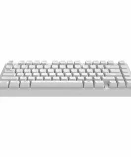 Alternative view от Геймърскa безжична клавиатура Dark Project ALU81A Terra Nova White RGB