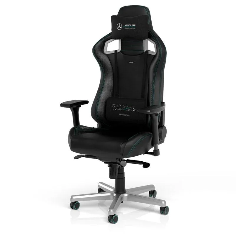 Геймърски стол noblechairs EPIC Mercedes-AMG Petronas Edition - Image 3