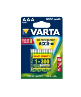 Varta Rechargeable R3 1000mAh 4pcs ready 2 use