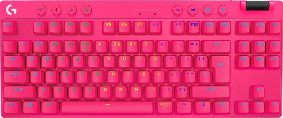 Геймърска механична клавиатура Logitech G Pro X TKL Lightspeed Tactile Switch
