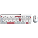 Клавиатура CANYON HSET-W5 EN Keyboard+Mouse AAA+AA Wireless White - Image 6