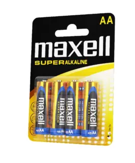 Alternative view от Супералкални батерии MAXELL LR6 XL /4 бр. в блистер/ 1.5V