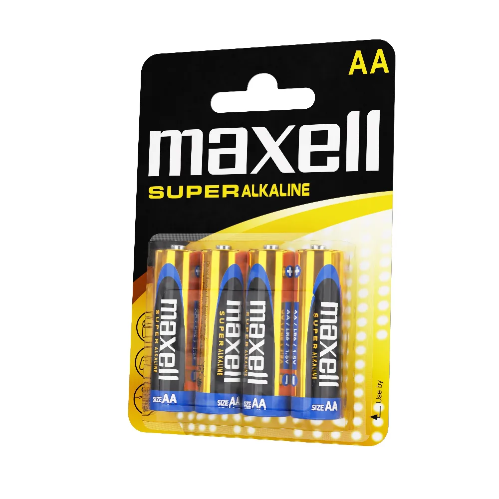 Супералкални батерии MAXELL LR6 XL /4 бр. в блистер/ 1.5V - Image 2