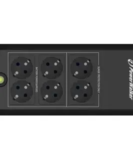 Alternative view of PowerWalker UPS OFFLINE 600VA 6X 230V PL OUT APFC - Wygląd Listwy