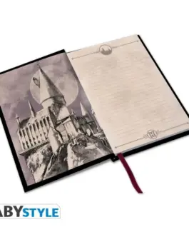 Тефтер ABYSTYLE HARRY POTTER Premium Hogwarts A5