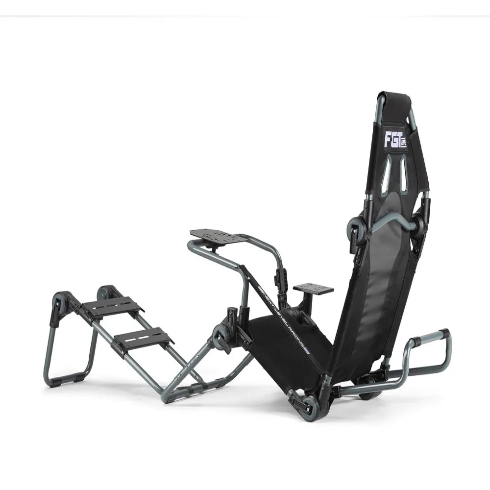 Геймърски стол Next Level F-GT Lite Foldable Formula and GT Cockpit - Grey - Image 2