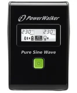 PowerWalker UPS LINE-IN 800VA 2xPL 230V PURE SINE WAVE