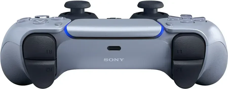 Безжичен геймпад Sony PS5 DualSense - Sterling Silver - Image 4