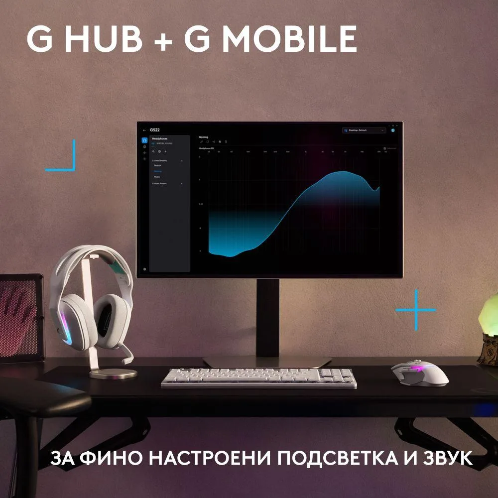 Геймърска безжична мишка Dark Project Nexus Ultra - Black/White 8K - Image 3