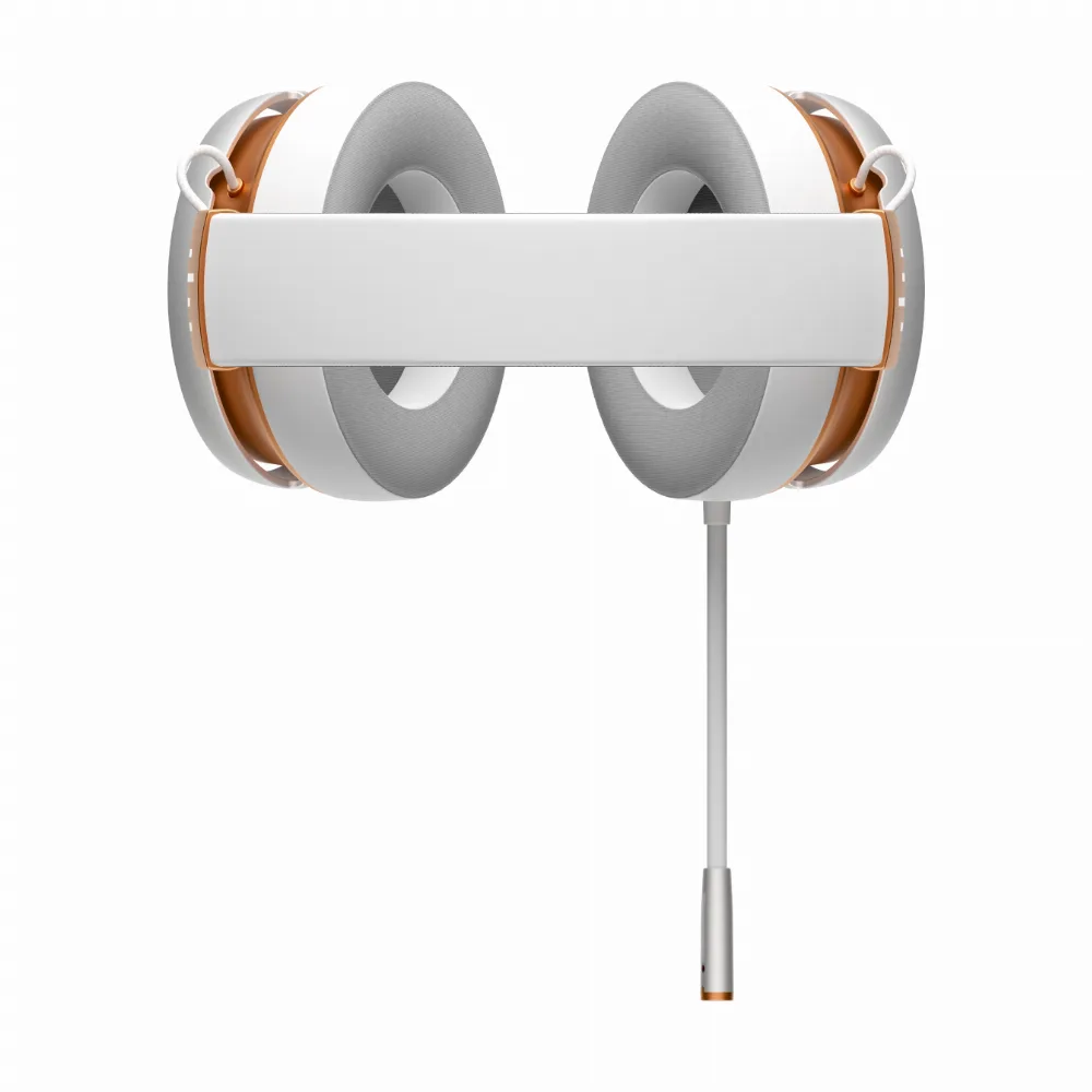 Геймърски слушалки Dark Project Sono Wired - White/Gold - Image 5