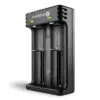 Зарядно устройство за LiIon батерии 37v CR18650CR12314500 2 гнездa USB micro LC-200
