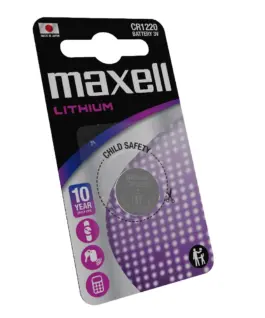 Бутонна батерия литиева MAXELL CR1220 3V