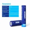 Акумулаторна батерия XTAR за фенери 18650 със защита 3600mAh