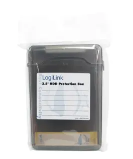 LogiLink Protective box for HDD 3.5 черен
