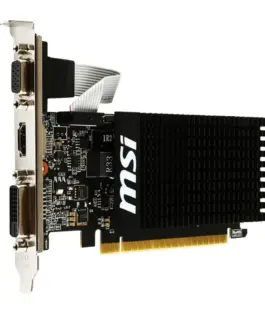 MSI видео карта GeForce GT 710 2GB DDR3 64BIT DVI/D-SUB/HDMI