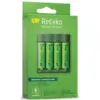 Зарядно у-во GP BATTERIES B421 210AAHCE-EB4+4 AA NiMH 2100mAh