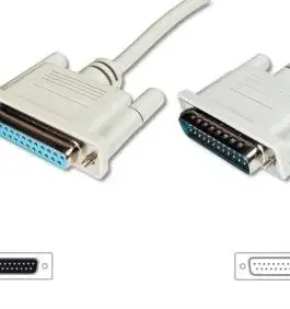 Digitus LPT кабел 3m DSUB25/DSUB25 M/F