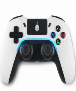 Безжичен геймпад Spartan Gear Aspis 4 за PC и PS4 Бял