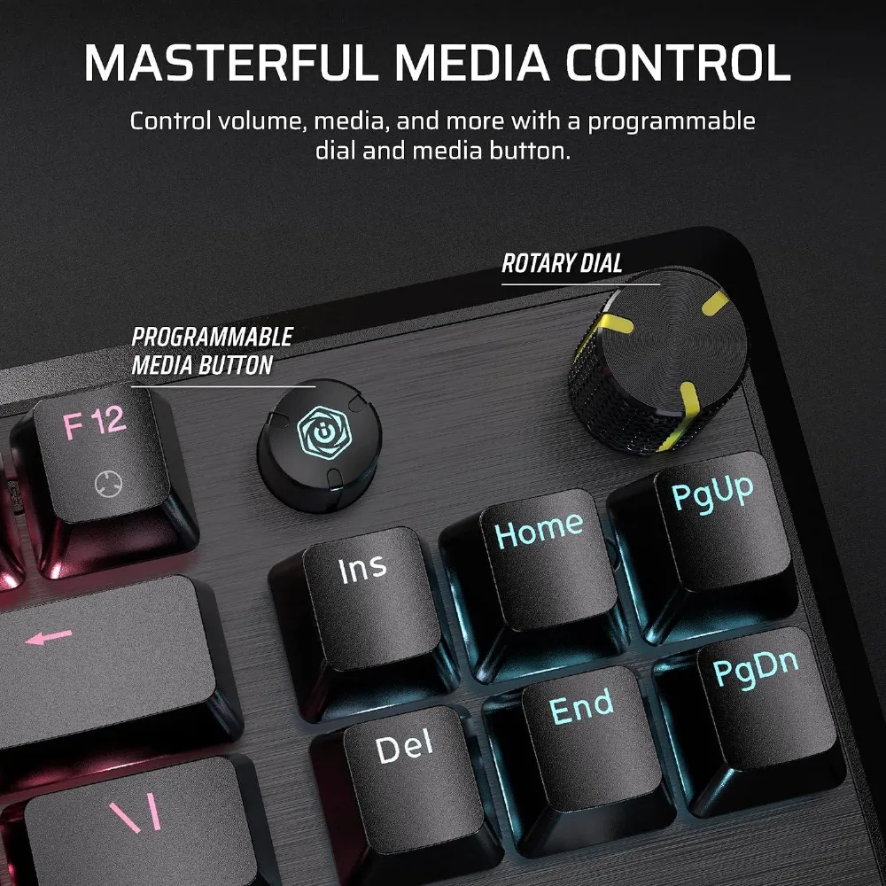 Геймърскa механична клавиатура Corsair K70 RGB MK.2 Core TKL, Corsair MLX Red суич - Image 4