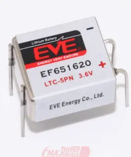 Литиево тионилхлоридна батерия LTC-5PN industrial 36V 550mAh EVE