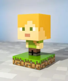 Статуетка Paladone Minecraft: Alex Icon Light BDP