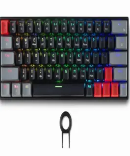 Alternative view от Геймърска безжична клавиатура Spartan Gear Pegasus 2 RGB Black/Grey