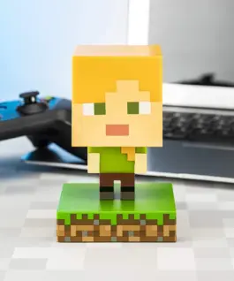 Статуетка Paladone Minecraft: Alex Icon Light BDP