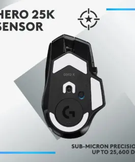 Геймърска мишка Logitech G502 X Plus Black Lightsync RGB