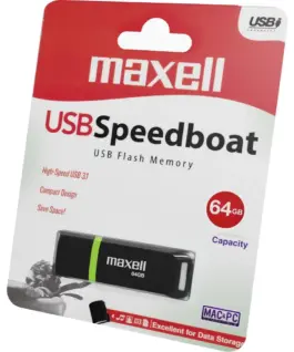 Alternative view от USB памет MAXELL SPEEDBOAT, 64GB