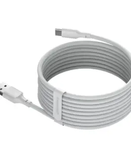 Alternative view от Кабел Baseus TZCATZJ-02 USB-A към USB-C за бързо зареждане 2 броя, 40W, 5A, 1.5м, бял