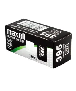 Бутонна батерия сребърна MAXELL SR927 SW /395/399/ AG7