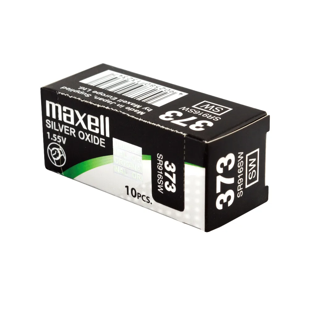 Бутонна батерия сребърна MAXELL SR916 SW /373/1.55V - Image 3