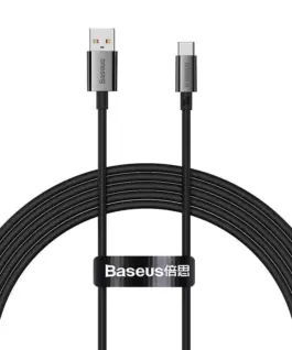 Alternative view от Кабел Baseus Superior USB към USB-C 100W 1м P10320102114-00 - черен