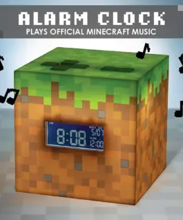 Часовник/будилник Paladone Minecraft Alarm Clock