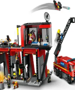 LEGO City – Fire Station with Fire Truck – 60414