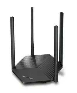 Alternative view от 2-лентов Gigabit WiFi 6 рутер Mercusys MR1500X AX1500