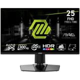 Монитор MSI MAG 255PxF, Gaming Monitor, 24.5" 300Hz, FHD (1920x1080) 16:9, Rapid IPS Anti-glare, 0.5ms, 250nits, 1000:1, 178/178, AMD FreeSync Premium, 2x2W Speakers, Adjustable stand, 1x DP, 2x HDMI, 1x Headphone-out, 3Y Warranty - Image 6