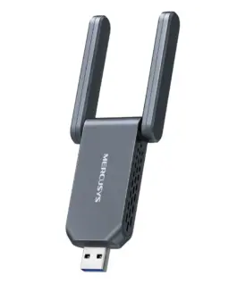 Безжичен USB адаптер с висок коефициент на усилване Mercusys MA37BEH BE6500 Wi-Fi 7