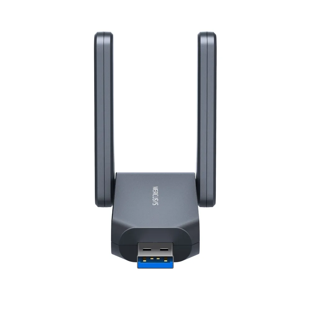Безжичен USB адаптер с висок коефициент на усилване Mercusys MA37BEH BE6500 Wi-Fi 7 - Image 3