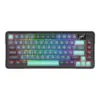 Bluetooth и безжична механична геймърска клавиатура Redragon Behemoth Pro K724SP-RGB-PRO RGB осветление - черна със сив