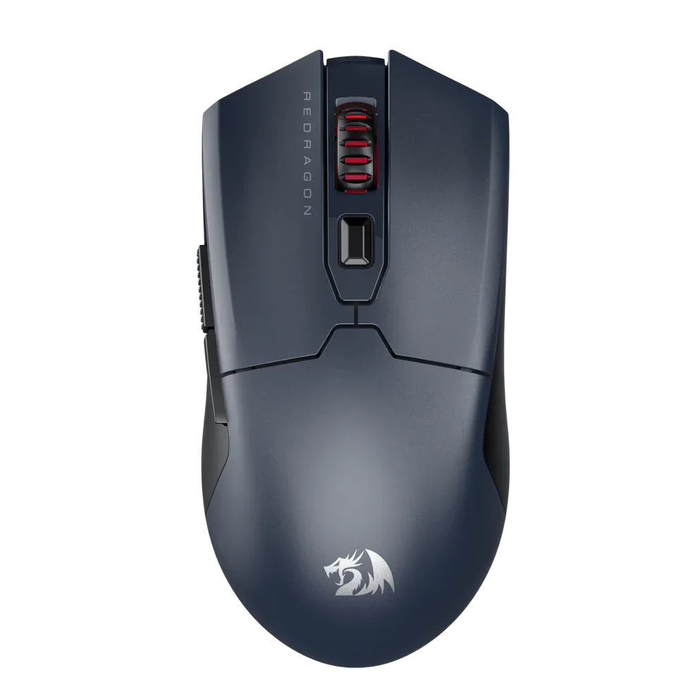 Безжична Bluetooth и кабелна геймърска мишка Redragon Fyzu Lite M995GB-LIT - черна със
