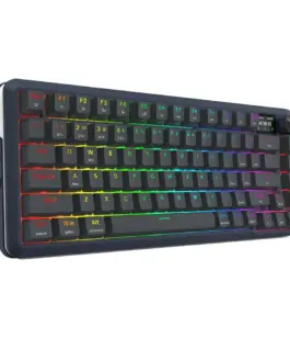 Alternative view of Bluetooth и безжична механична геймърска клавиатура Redragon Flekact Pro K708-RGB-PRO, RGB осветление - черна