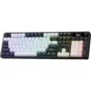Bluetooth и безжична механична геймърска клавиатура Redragon Wyvern K761WB-RGB-PRO с бяло RGB осветление -