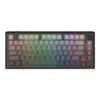 Bluetooth и безжична механична геймърска клавиатура Redragon Penumbra Pro K687GG-RGB-PRO с RGB осветление -