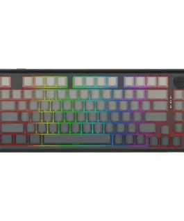 Bluetooth и безжична механична геймърска клавиатура Redragon Penumbra Pro K687GG-RGB-PRO с RGB осветление -