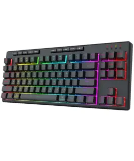 Геймърска клавиатура Redragon Shiva TKL Pro K516RGB-PRO с кабел и безжична Bluetooth RGB осветление -