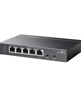 5-портов гигабитов настолен PoE+ комутатор с 1-портов PoE++ вход и 4-портов PoE+изход TP-Link